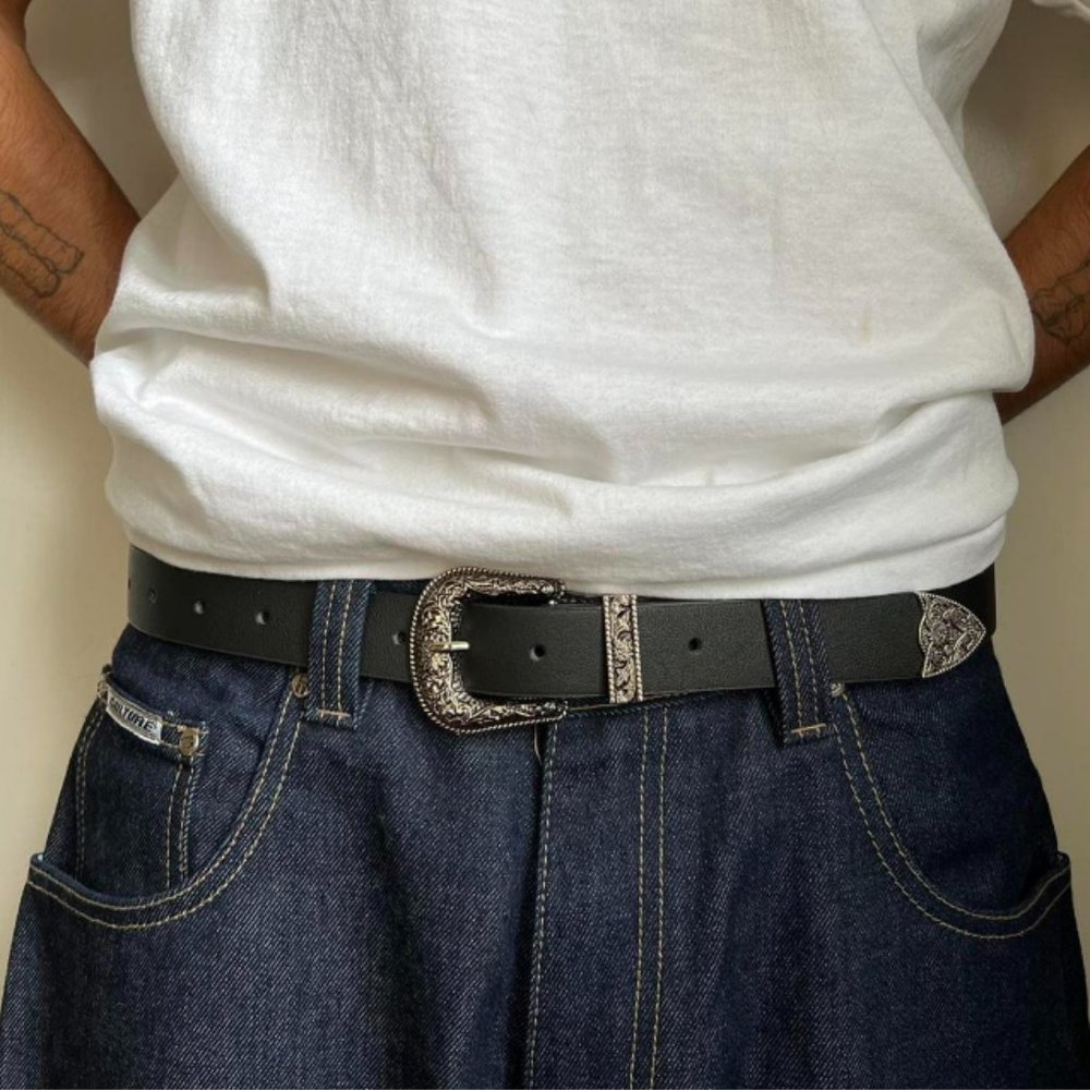 Vintage-style American Western BOHO belt